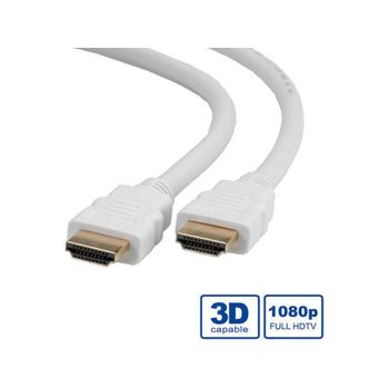 Cable Hdmi 20 Metros Blanco