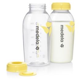 Medela Botella Biberon 250ml Pack 2 Uds. Transparente