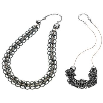 Collar Breil Jewels Rockmantic Collection Collana 2:1 Acciaio / Collar 21:1 45cm