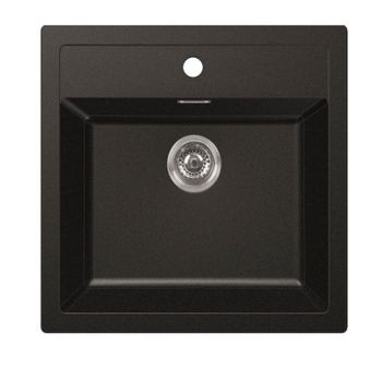 Fregadero Mepamsa Cubo 56.53 Negro