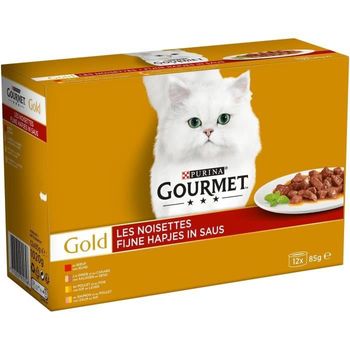 Gourmet Gold Hazelnuts - Cajas - Para Gatos Adultos - 12 X 85 G