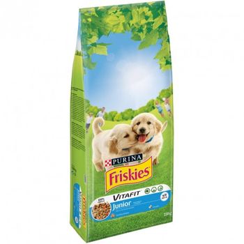 Pienso Purina Friskies Vitafit Con Pollo Para Perros Cachorros - 18kg