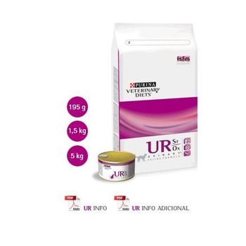 Pienso Purina Pro Plan Veterinary Diets Feline Ur Para Gatos Con Cálculos Urinarios - 1,5kg