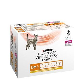 Alimento Purina Pro Plan Veterinary Diets Feline Om 85g Para Gatos Con Sobrepeso