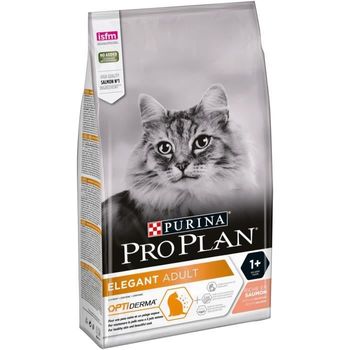 Pro Plan Croquetas Ricas En Salmón Optiderma Elegante - Para Gatos Adultos - 1,5 Kg