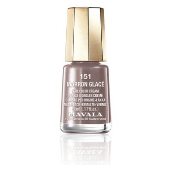 Esmalte De Uñas Nail Color Cream Mavala 151-marron Glace (5 Ml)