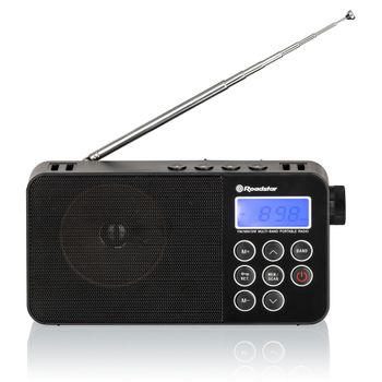 Radio Portátil Digital con Bluetooh Sunstech RPBT450BK - Negro