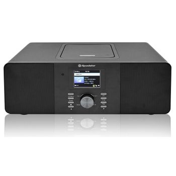 Microcadena Radio Internet Wi-fi Dab+/fm, Reproductor Cd-mp3, Bluetooth, Usb Mando A Distancia Negro  Roadstar Ir-540d+btbk