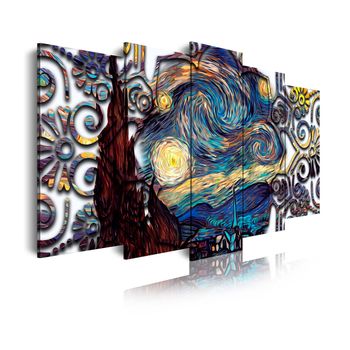 Dekoarte - Cuadros Modernos Impresión Digitalizada | Arte Van Gogh | 150x80cm