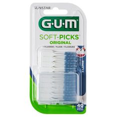 Gum Soft Picks Limpiador X-large 40 Unidades