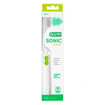 Sunstar Gum Sonic Daily Cepillo A Pilas Color Blanco