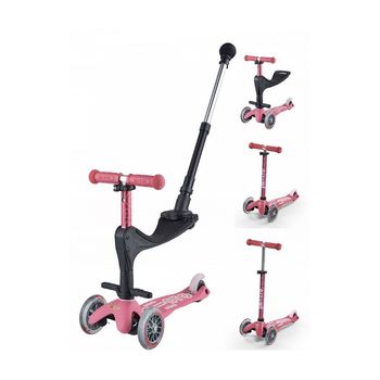 Patinete Mini Micro 3 En 1 Deluxe Plus Rosa