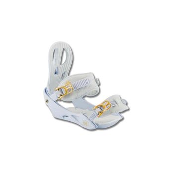 Fijaciones Snowboard Mujer Nitro Rythm White