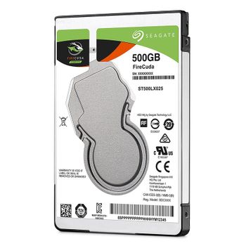 Seagate 2.5" Disco Duro Híbrido 500gb Firecuda St500lx025