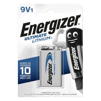 Blister De  1 Pila De Litio Ultimate Lithium 9v  - Energizer Ultimate Lithium