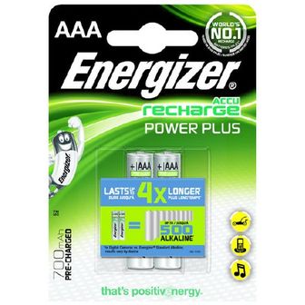 Pila recargable AAA Energizer (700 mAh) x 4