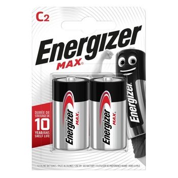 Energizer Alkaline Max - Pack De 2 Pilas Alcalinas  Max C