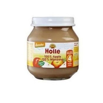 Postre De Manzana Ecológica +4m Holle, 125 G