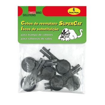 Cebo Para Trampa Raton Blister 6 - Supercat - 1 045 001k..