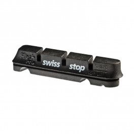 Swissstop Kit 4 Zapatas Flash Negro - Aluminio