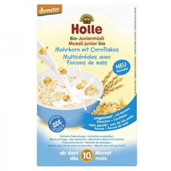 Papilla De Muesli Multicereales Con Maíz +10m Holle, 250 G