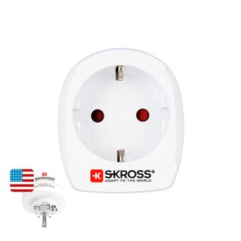 S.of. Adaptador Europeo A Estados Unidos Skross 1500203 E [e3-40904]