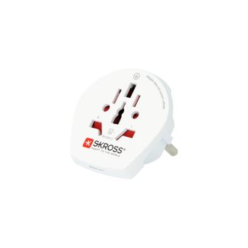 Skross Adaptador Viaje Universal Eu Blanco