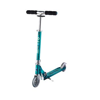 Empuñadura De Rayas Azul Petróleo Micro Sprite Scooter