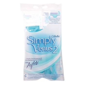 Maquinillas De Afeitar Desechables Venus Gillette (4 Uds)