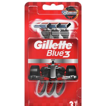 Gillette Maquinilla De Afeitar Blue3 Nitro 3 Uds