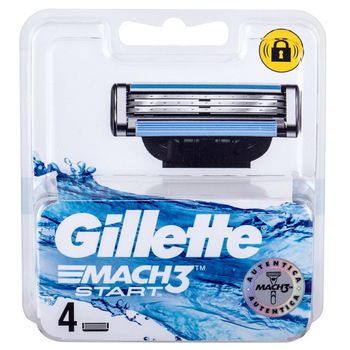 Gillette Recambio Mach3 Start 4 Unidades