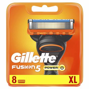 Recambios Para Cuchilla De Afeitar Gillette Gillette Fusion Power (8 Uds)