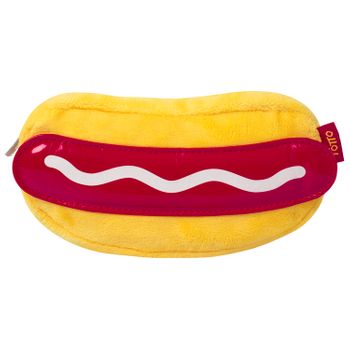 Estuche Escolar Hot Dog  Comira Amarillo Totto A58