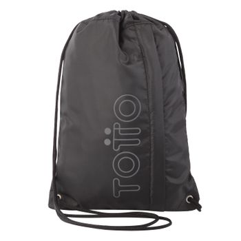 Mochila Deportiva Cuerdas Color Negro Totto Curvi N01