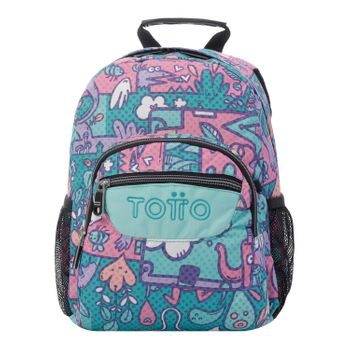 Mochila Escolar Grande Ruedas Totto Lena Qdl con Ofertas en Carrefour