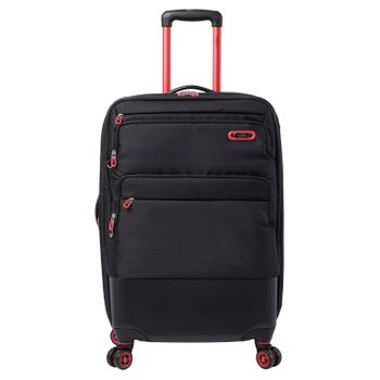 Maleta Trolley Mediana Color Negro  Totto  Hawker 42 X 65.5 X 17 Cm  Con Capacidad  46.77 L