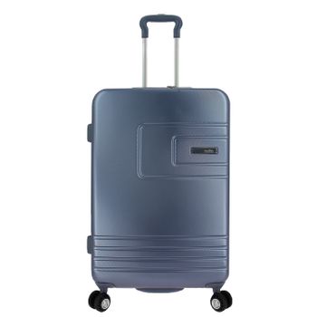 Maleta De Viaje Mediana Extensible Poliéster Eva Trolley 60cm Bolsillos  701060 Azul Vaquer con Ofertas en Carrefour