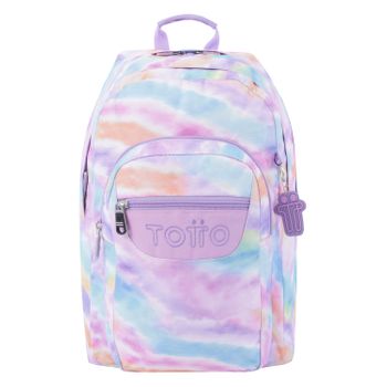 Mochila escolar Totto con ruedas Renglones Tye Dye rosa - Mochilas  escolares - Los mejores precios