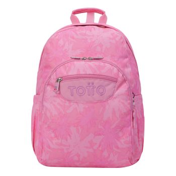 Mochila Escolar Adaptable A Carro Blanco Y Arcoíris Rosa Totto Acuareles  3h7 con Ofertas en Carrefour