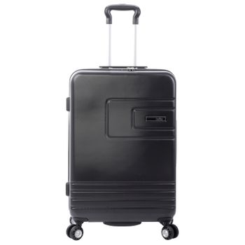 Maleta Trolley Mediana Color Negro  Totto  Taze 46 X 67 X 27 Cm  Con Capacidad  60.0 L