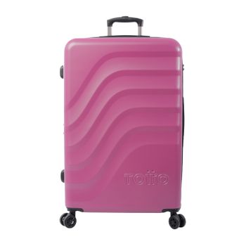 Maleta Trolley Grande Color Rosa  Totto  Bazy + 50 X 79 X 30.5 Cm  Con Capacidad  100.34 L