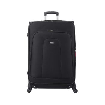 Maleta Blanda Grande Negro  Totto  Andromeda 49 X 77 X 33 Cm  Con Capacidad  108.29 L