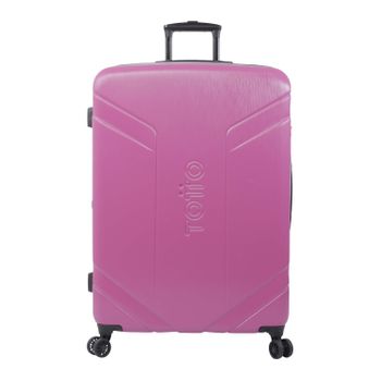 Maleta Trolley Grande Color Rosa  Totto  Yakana 55 X 77 X 29 Cm  Con Capacidad  100.1 L