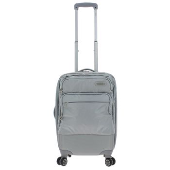 Maleta Híbrida Pequeña Silver  Totto  Usky 32 X 49 X 22 Cm  Con Capacidad  34.5 L