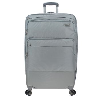 Maleta Híbrida Grande Silver  Totto  Archer 45.5 X 69 X 29 Cm  Con Capacidad  91.05 L