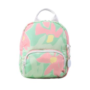 Mini Mochila Urbana Rosa Dayzies Print - Yuen 2.0