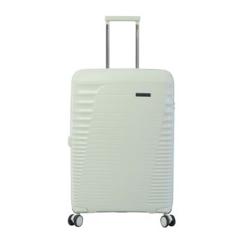 Maleta Expandible Mediana Verde Meadow Mist  Totto  Traveler 45.5 X 66 X 31.5 Cm  Con Capacidad  82.58 L