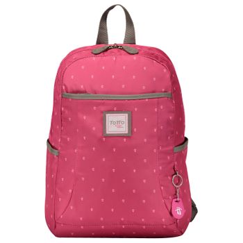 Mochila Juvenil  Cielo Rosa Totto 2iv