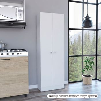 Mueble Auxiliar Para Microondas Z 65 Aglomerado Tuhome, 130 Cm A X 65 Cm An  X 40 Cm P. Duna / Blanco con Ofertas en Carrefour