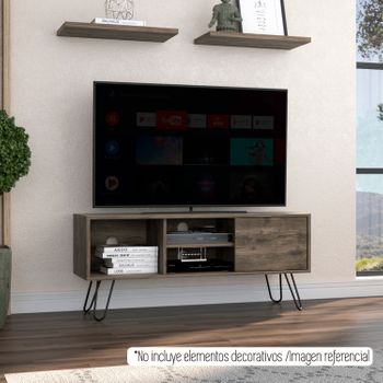 Tuhome Mueble Para Tv Z115 Andorra 50 Cm A X 115 Cm An X 35 Cm P. Bellota